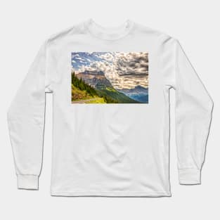 Going-to-the-Sun Mountain, Glacier National Park Long Sleeve T-Shirt